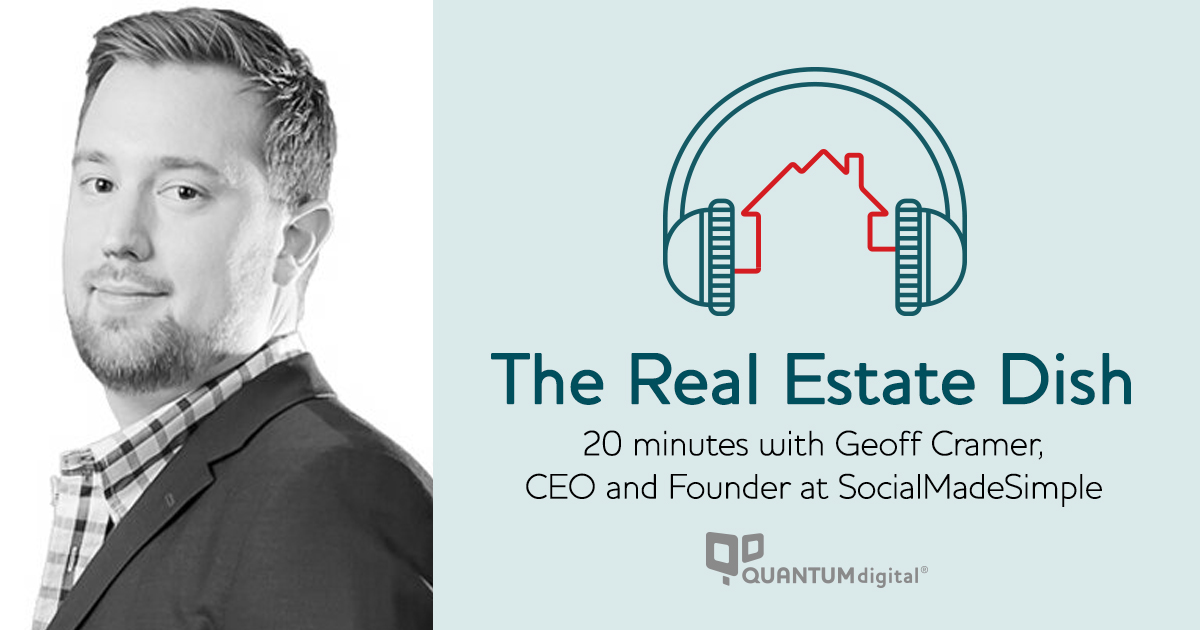 The Real Estate Dish 20 Minutes with Geoff Cramer, CEO and founder at